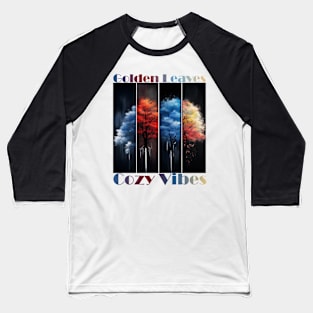 autumn and winter tree Baseball T-Shirt